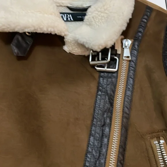 Zara sherpa jacket - Picture 2 of 8